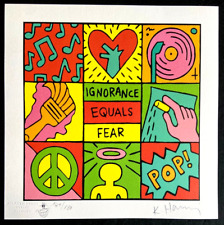 Keith Haring Lithographie D'Un