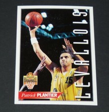 PATRICK PLANTIER LEVALLOIS BASKET 1995 BASKETBALL FRANCE PANINI CARD