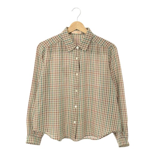 Chemise carreaux vintage - chemise,