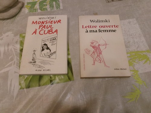 Livres wolinski lettre - wolinski,