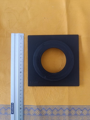 Platine porte objectif - platine, sinar