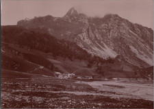 France, Les Chapieux et la Pointe de Mya Vintage print, tirage d'époque