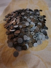 lot de 3k350 pièces de monnaie françaises a tirer avec diverses monnaie étrangèr