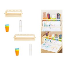 Enfants peinture de chevalet