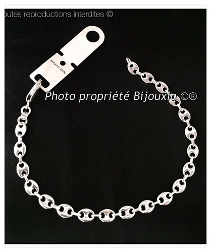 Bracelet maille grain - bracelet,