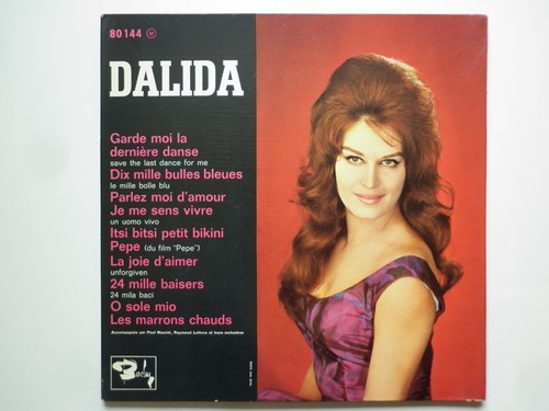 Dalida album 25cm - , vinyle