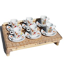 Set de 6 tasses à café +