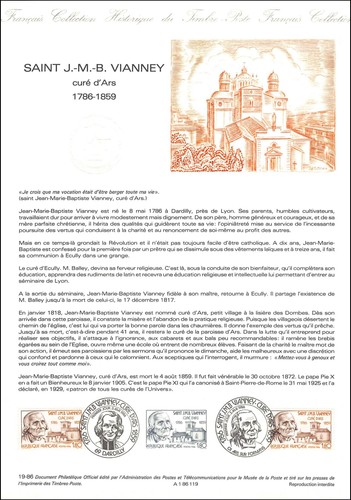 Document officiel 1986 saint - document,