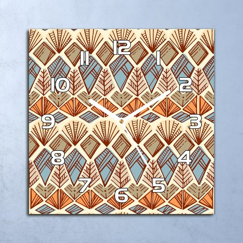 Horloge murale design verre - murale, en