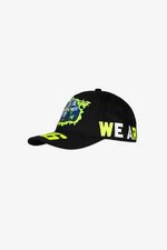 VR46 Valentino Rossi Officiel le Mans Enfants Casquette Baseball Réglable Noir