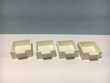 PLAYMOBIL – 4 tiroirs blancs de meuble / Drawer / 4405 5314