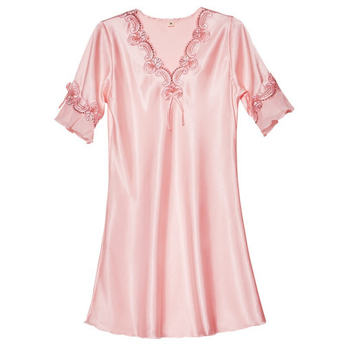 Femme satin faux soie nuit - femme,