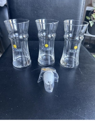 Ricard lot verres - 3, en