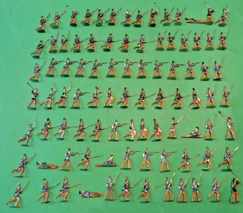 Plats étain zinnfiguren - plats, d'étain