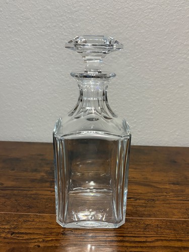 Vtg baccarat clear h - vtg, 9.5"h