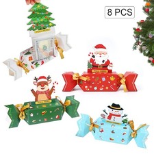 Christmas Candy Money Box,Christmas Surprise Money Pull Pouch, Party Decor#