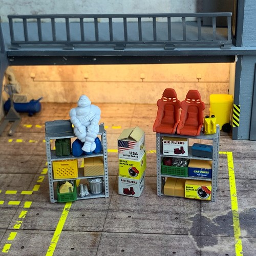 Diorama garage 43 - de, avec