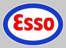 ESSO Sticker vinyle laminé