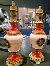 Paire de lampes anciennes