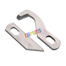 Overlock Blade Knife Set supérieur et inférieur Compatible avec Singer S14-78 