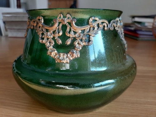 Vase verre cristal soufflé - verre,