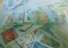 Lot de timbres faciale pour