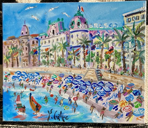 Huile sur toile yvon - sur,