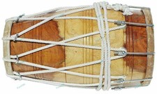 Wedding-Kirtan Dholak / Dholki Traditionnel Musical Instrument Avec Couvercle