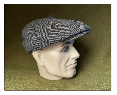 Casquette plate tweed homme - tweed,