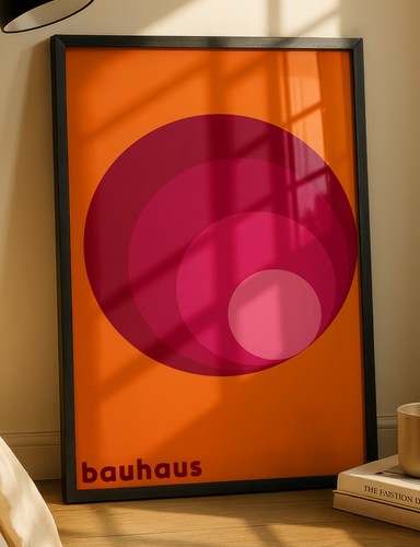 Toile décorative bauhaus - décorative,