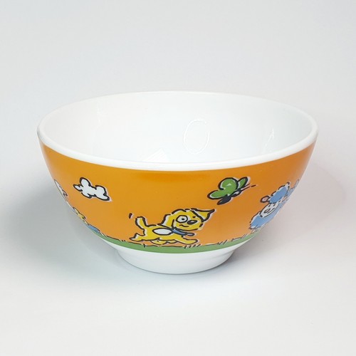 Ancien bol animaux ferme - ancien,