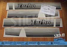 18 Turbo R18 Phase 1 Noir - Autocollants Stickers Stripping 100%Conforme