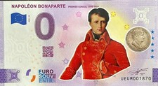 BILLET 0 EURO NAPOLEON BONAPARTE  1er CONSUL  FRANCE COULEUR 2022 NUMERO DIVERS
