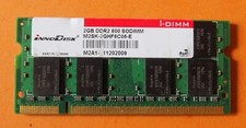 Barrette Ram DDR2 800 Sodimm InnoDisk  2Gb  PC2-6400S  666 M2SK-2GHF6C06-E