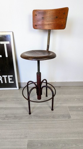 Ancienne chaise atelier - chaise, d’atelier