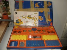 Meccano Ancien N°4 Jeux de Construction en Acier Traité couvercle abimée