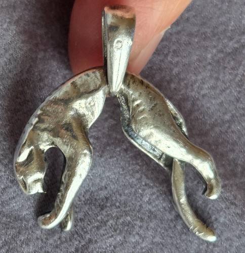 Pendentif vintage argent - pendentif,