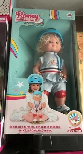 Poupée romy cm patineuse - -,