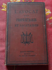 L'Avocat des Propriétaires et Locataires E. COQUEUGNIOT 1891 Maurice Dreyfous