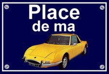 plaque " PLACE DE MA MATRA 530