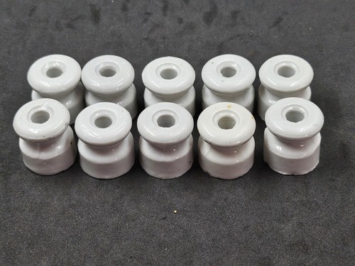 Lot isolateurs porcelaine - isolateurs,