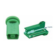Buse Airmix à injection d'air 110° plastique Verte