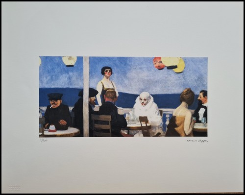 Edward hopper bleu soirée - hopper, 50