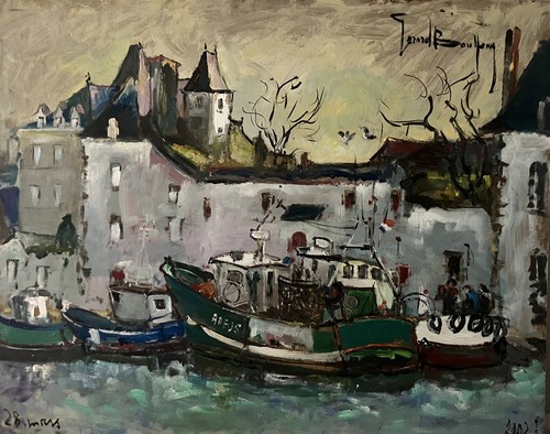 Gérard boulfray huile panneau - boulfray,