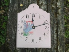 HORLOGE PENDULE EMAILLEE Pub