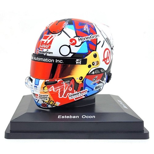 Casque 2025 esteban ocon - casque,