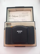Appareil photo argentique Minox 35 GT + etui UNTESTED