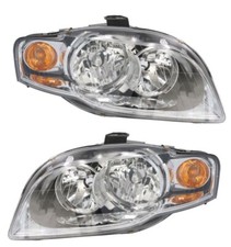 PHARE AVANT GAUCHE + DROIT ELECTRIQUE POUR AUDI A4 B7 (2004-2008)  H7 H7