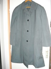 TRENCH  GABARDINE  taille XXL  CLASSIQUE GRIS  PER IMPER  fabrique FRANCE
