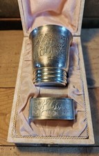 Coffret Timbale Gobelet Métal